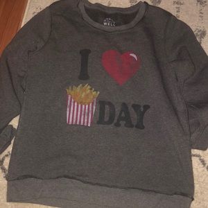 NWT fry day sweater